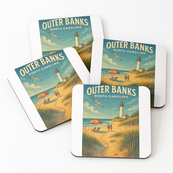 Item preview, Outer Banks North Carolina Lighthouse and Beach designed and sold by Places On Earth.