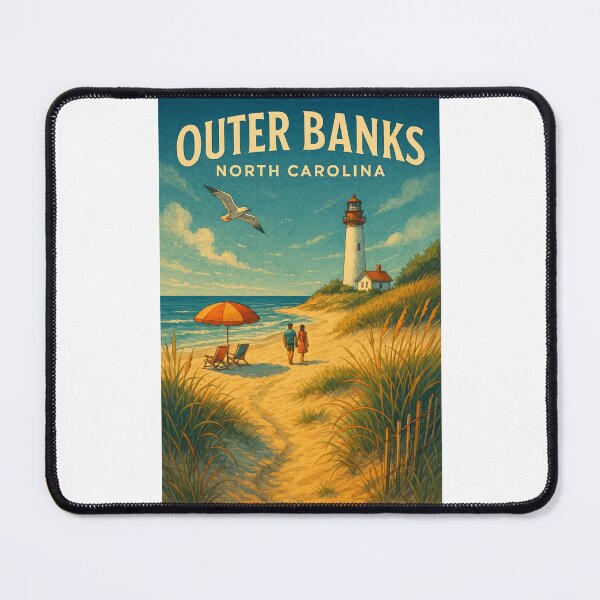 Item preview, Outer Banks North Carolina Lighthouse and Beach designed and sold by Places On Earth.
