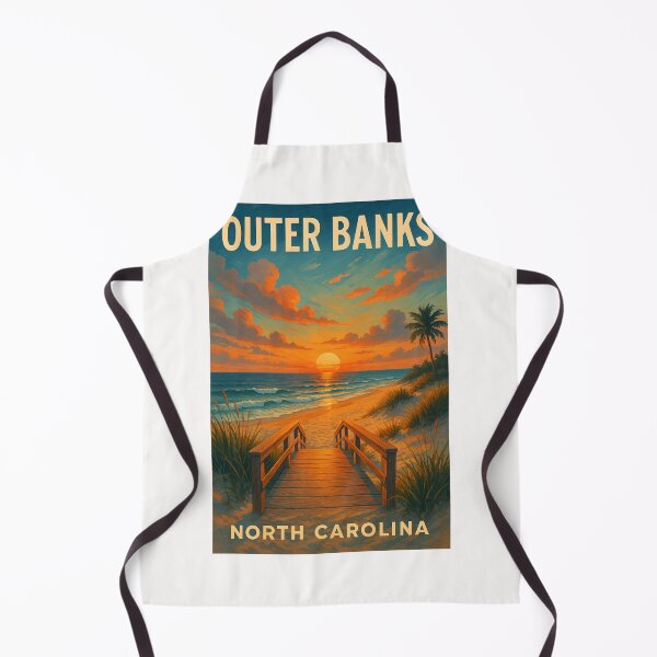 Item preview, Outer Banks North Carolina Sunset Beach Path designed and sold by Places On Earth.