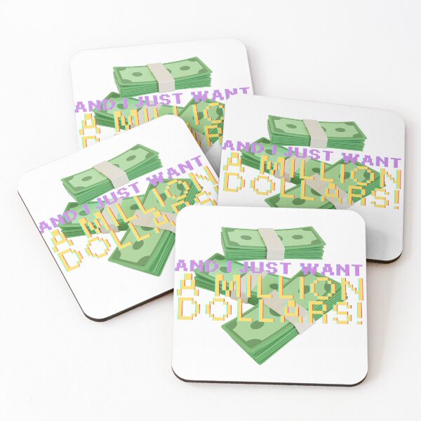 Item preview, And I Just Want A Million Dollars! F.R.I.E.N.D.S. Design Sticker, Pin, Magnet etc. designed and sold by eggface.sandwich.