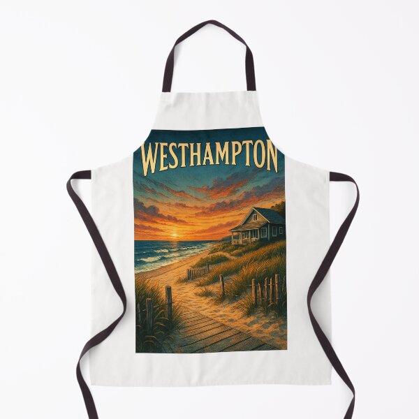 Item preview, Westhampton New York Sunset Beachfront Scene designed and sold by Places On Earth.