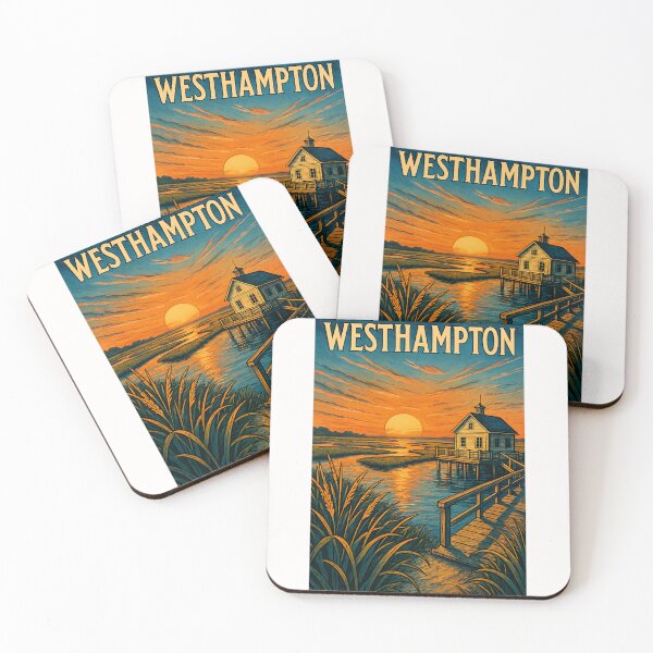 Item preview, Westhampton New York Salt Marsh Sunset View designed and sold by Places On Earth.