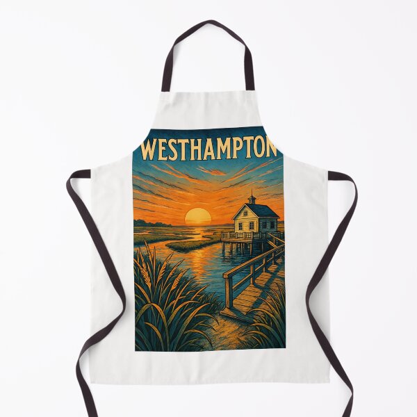 Item preview, Westhampton New York Salt Marsh Sunset View designed and sold by Places On Earth.