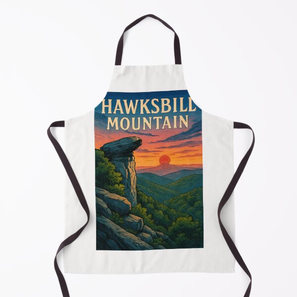 Item preview, Hawksbill Mountain Linville Gorge Sunset View designed and sold by Places On Earth.