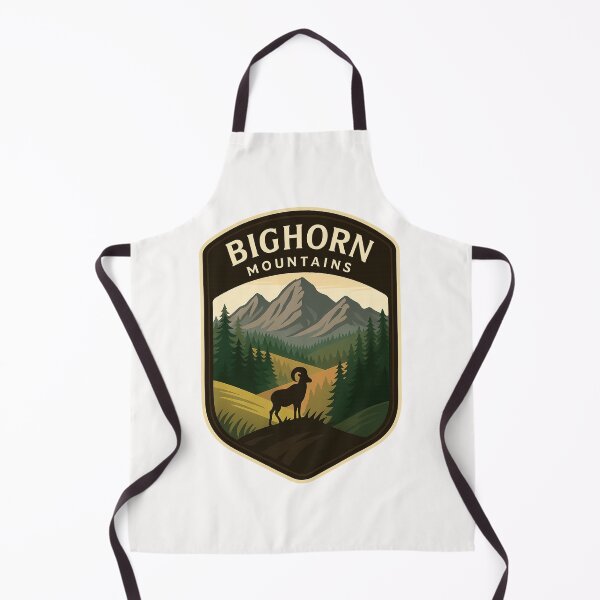 Item preview, Bighorn Mountains Wyoming Ram Silhouette Scene designed and sold by Places On Earth.