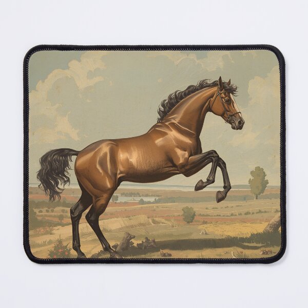 Item preview, Jumping Horse Vintage Style designed and sold by Fashionboost.