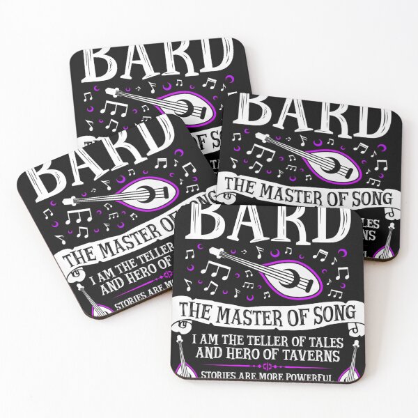 Item preview,  Bard The Master Of Song - Dungeons Dragons (White) designed and sold by DeniRenard.