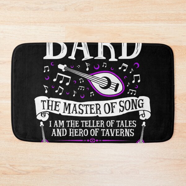 Item preview,  Bard The Master Of Song - Dungeons Dragons (White) designed and sold by DeniRenard.