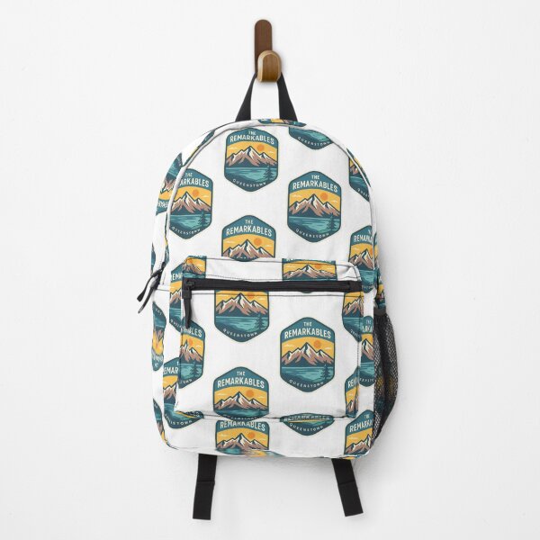 Item preview, The Remarkables Mountain Range Queenstown Badge designed and sold by Aryabek.