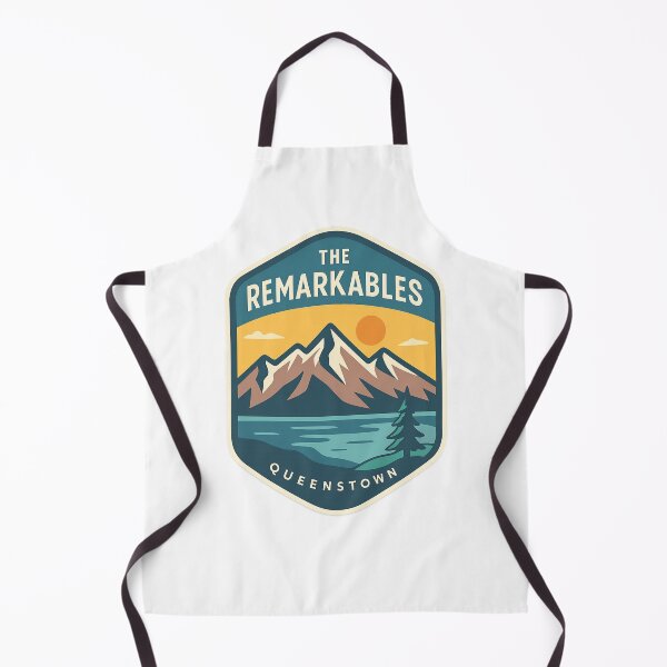 Item preview, The Remarkables Mountain Range Queenstown Badge designed and sold by Aryabek.