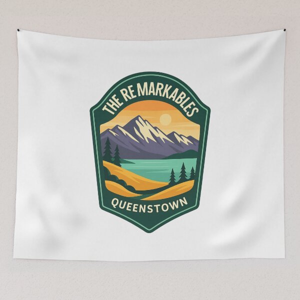 Item preview, Sunset over The Remarkables in Queenstown New Zealand designed and sold by Aryabek.