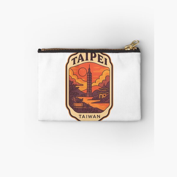 Item preview, Taipei 101 Sunset Scene with Pagodas in Taiwan designed and sold by Aryabek.