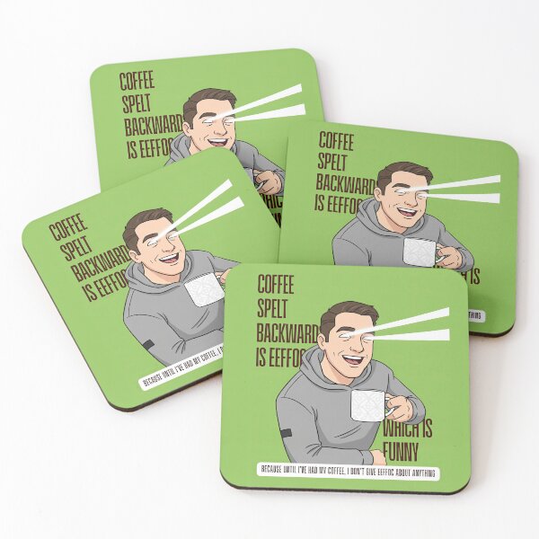 Item preview, coffee spelt backward is eeffoc designed and sold by digilabs.