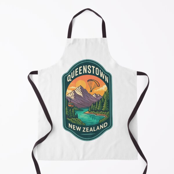 Item preview, Queenstown Adventure Scene with Paragliding and Gondola designed and sold by Aryabek.