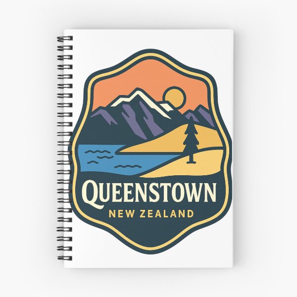 Item preview, Queenstown New Zealand Sunset Over Lake and Mountains designed and sold by Aryabek.