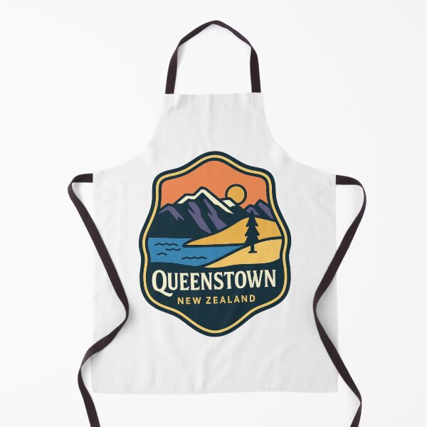 Item preview, Queenstown New Zealand Sunset Over Lake and Mountains designed and sold by Aryabek.