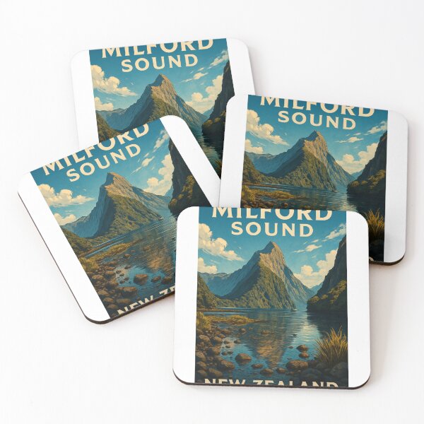 Item preview, Mitre Peak at Milford Sound Fiordland New Zealand designed and sold by Aryabek.