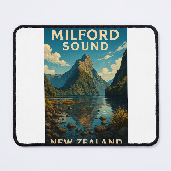Item preview, Mitre Peak at Milford Sound Fiordland New Zealand designed and sold by Aryabek.