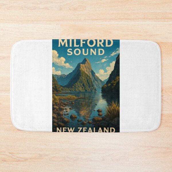 Item preview, Mitre Peak at Milford Sound Fiordland New Zealand designed and sold by Aryabek.