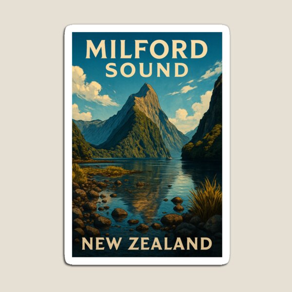 Item preview, Mitre Peak at Milford Sound Fiordland New Zealand designed and sold by Aryabek.