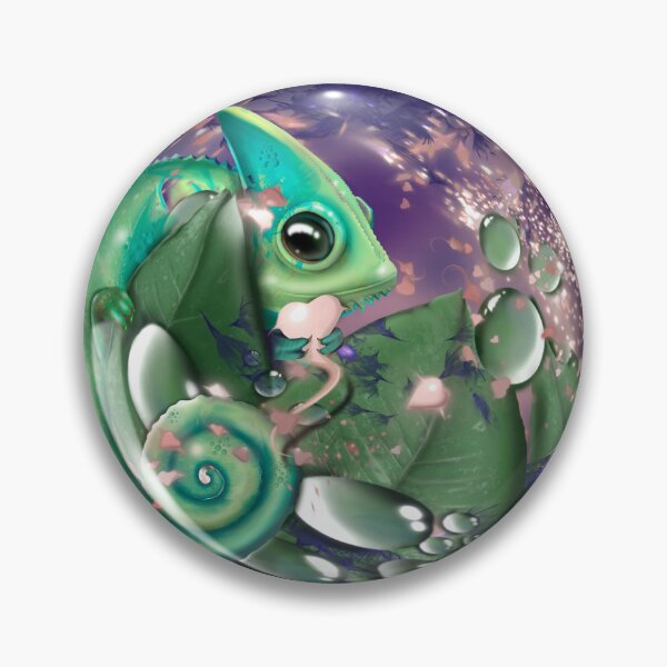Item preview, Cartoon Veiled Chameleon  designed and sold by ArtbyMparrish .