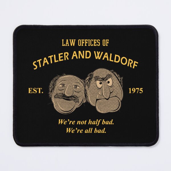Item preview, Statler and Waldorf designed and sold by rabbanitasnim.