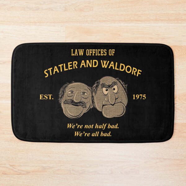 Item preview, Statler and Waldorf designed and sold by rabbanitasnim.