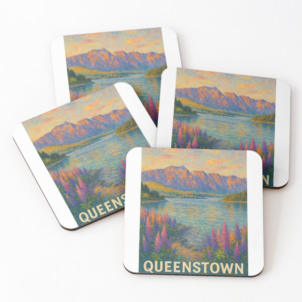 Item preview, The Remarkables and Lake Wakatipu in Queenstown designed and sold by Aryabek.
