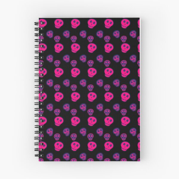 Item preview, Pink Rocker Girl Halloween Skulls  designed and sold by Joyineverything.