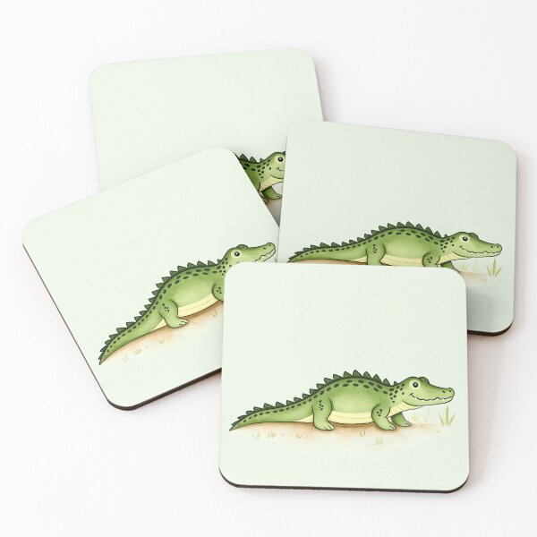 Item preview, Green Crocodile designed and sold by Ilona Abou-Zolof.