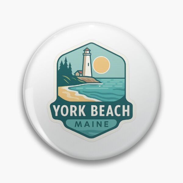 Item preview, York Beach Maine Lighthouse Coastline Scene designed and sold by Aryabek.