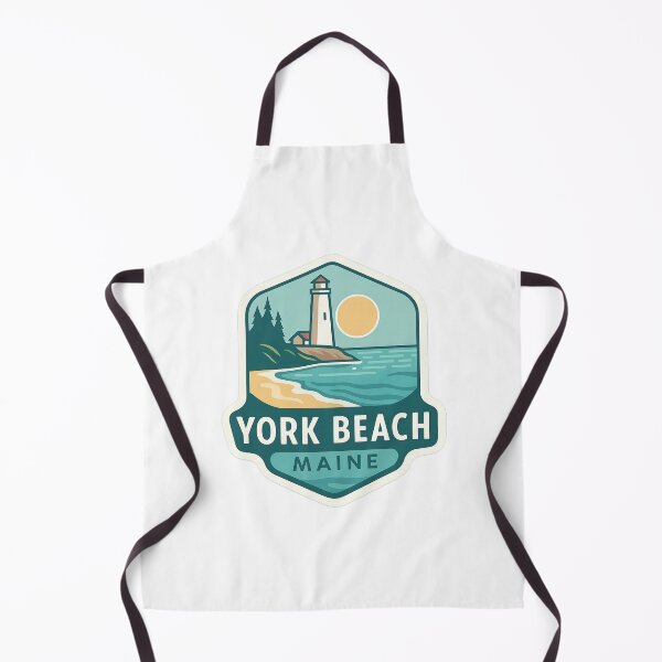 Item preview, York Beach Maine Lighthouse Coastline Scene designed and sold by Aryabek.