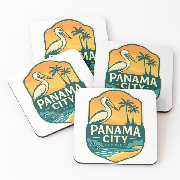 Item preview, Pelican and Palm Trees at Panama City Beach Florida designed and sold by Aryabek.