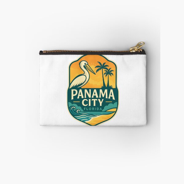 Item preview, Pelican and Palm Trees at Panama City Beach Florida designed and sold by Aryabek.