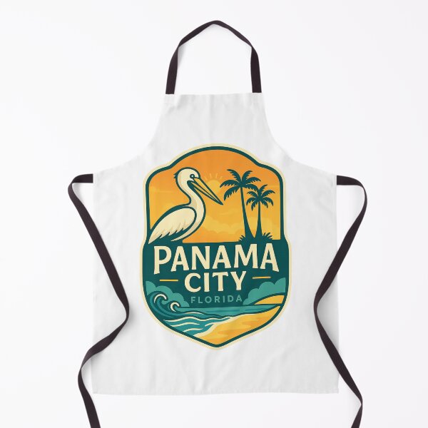 Item preview, Pelican and Palm Trees at Panama City Beach Florida designed and sold by Aryabek.