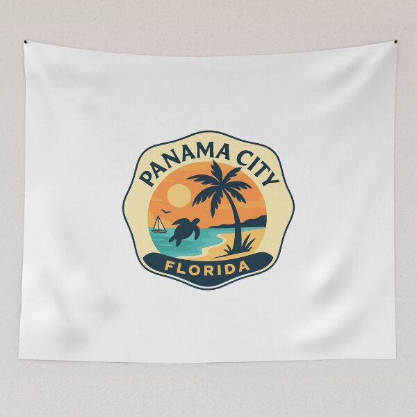 Item preview, Panama City Beach Florida Sunset with Sea Turtle designed and sold by Aryabek.