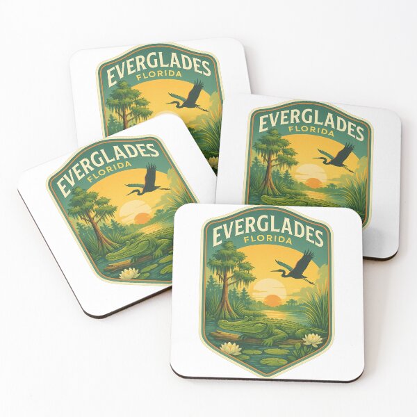 Item preview, Everglades National Park Florida Wildlife Sunset designed and sold by Aryabek.