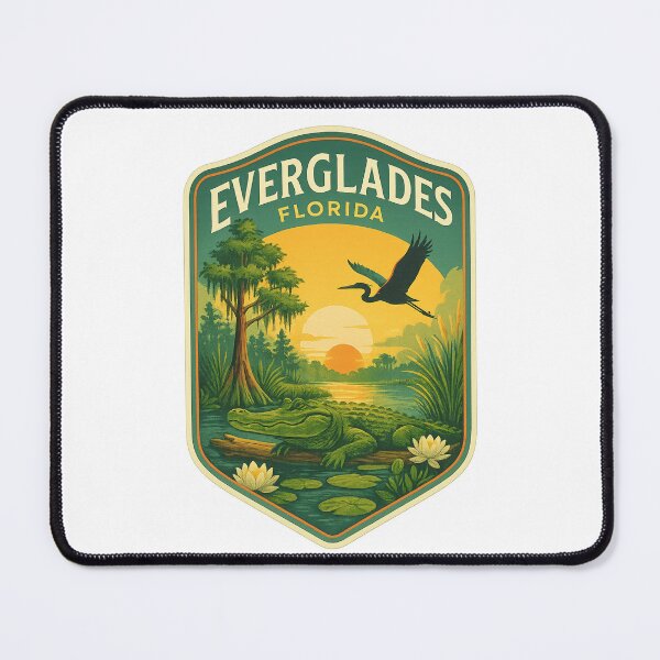 Item preview, Everglades National Park Florida Wildlife Sunset designed and sold by Aryabek.