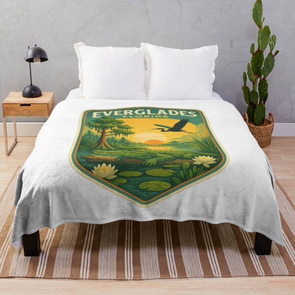 Item preview, Everglades National Park Florida Wildlife Sunset designed and sold by Aryabek.