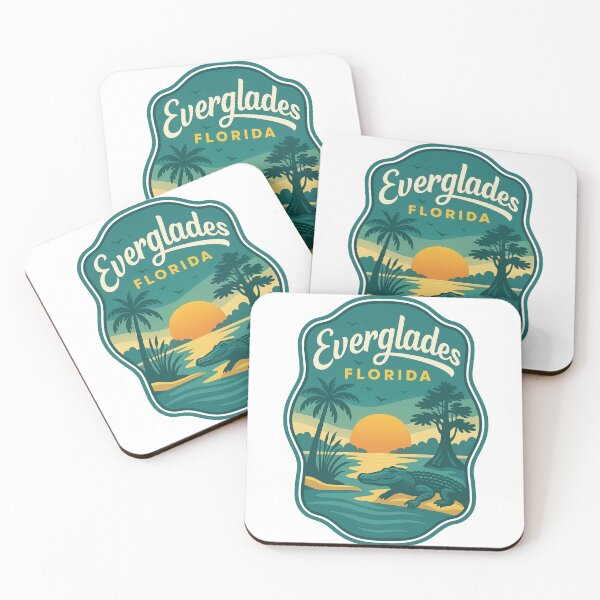 Item preview, Sunset Over Everglades National Park Florida Bayou designed and sold by Aryabek.
