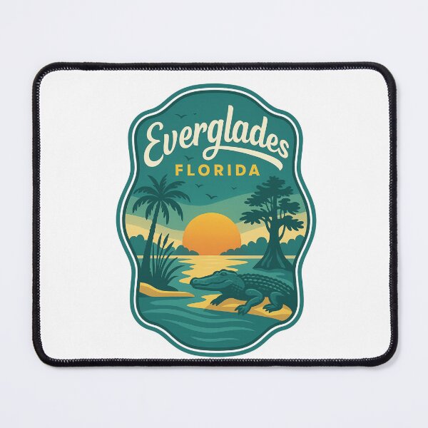 Item preview, Sunset Over Everglades National Park Florida Bayou designed and sold by Aryabek.