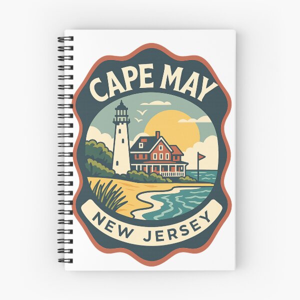 Item preview, Cape May New Jersey Historic Lighthouse and Shoreline designed and sold by Aryabek.