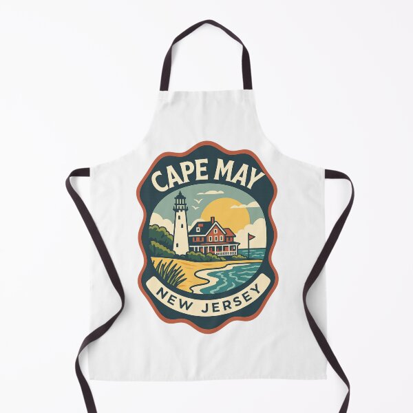 Item preview, Cape May New Jersey Historic Lighthouse and Shoreline designed and sold by Aryabek.
