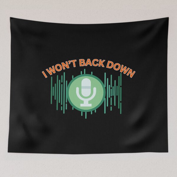 Item preview,  I Wont Back Down designed and sold by JeffreyBas.