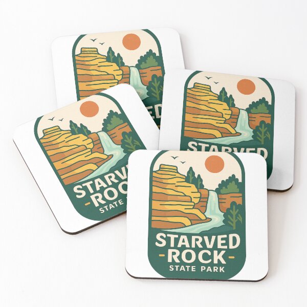 Item preview, Starved Rock State Park Waterfall and Canyons Illinois designed and sold by Aryabek.