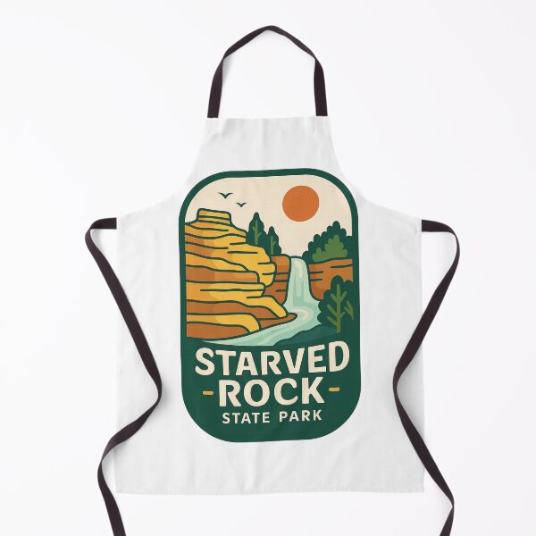 Item preview, Starved Rock State Park Waterfall and Canyons Illinois designed and sold by Aryabek.