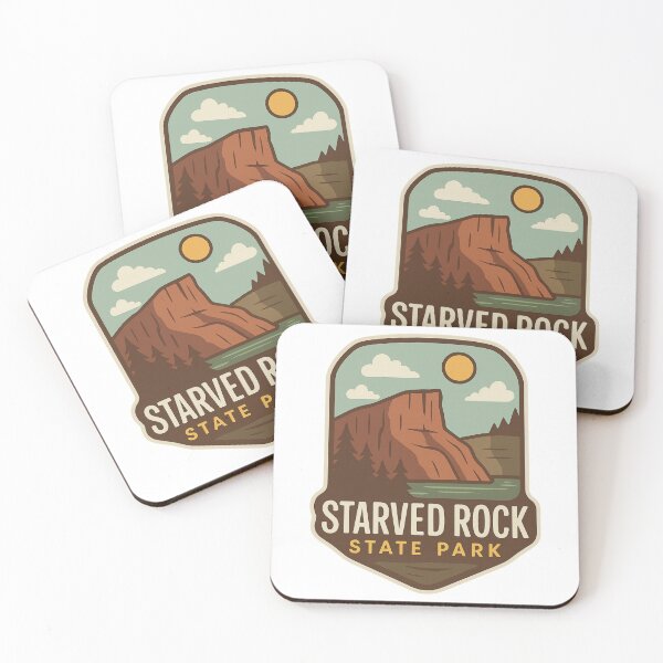Item preview, Canyon Cliffs at Starved Rock State Park Illinois River designed and sold by Aryabek.