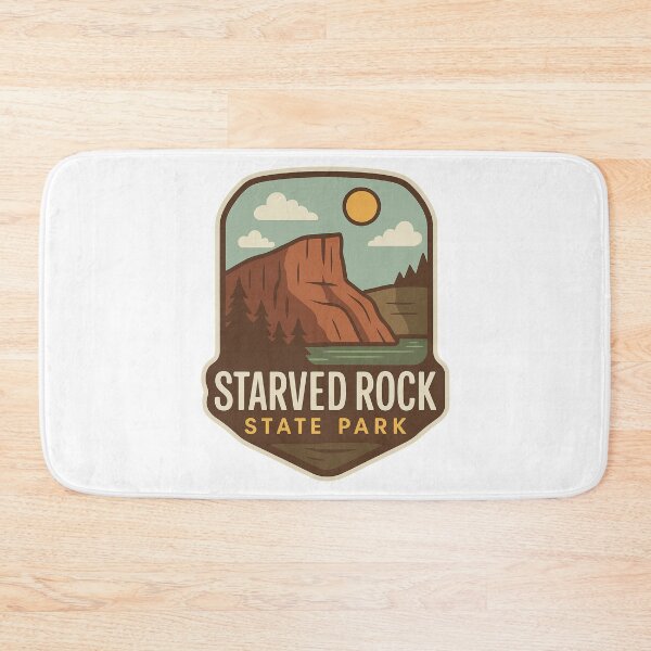 Item preview, Canyon Cliffs at Starved Rock State Park Illinois River designed and sold by Aryabek.