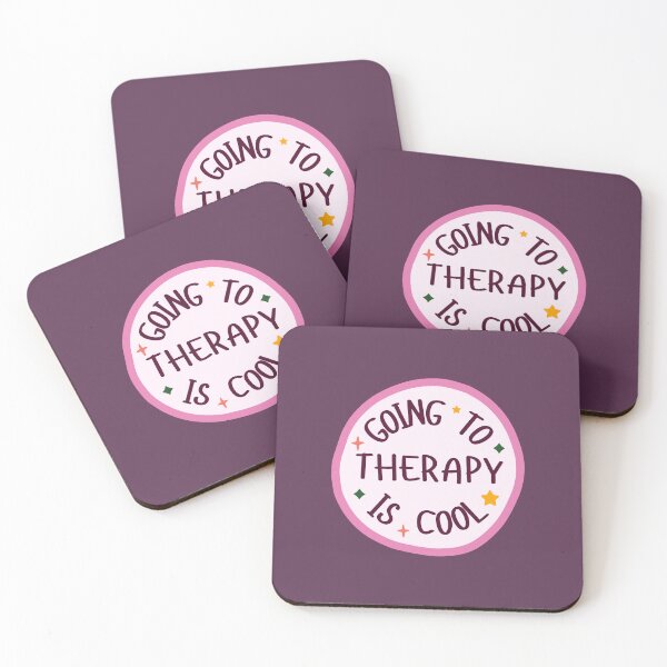 Item preview, Going to therapy is cool designed and sold by PeachyLitchi.