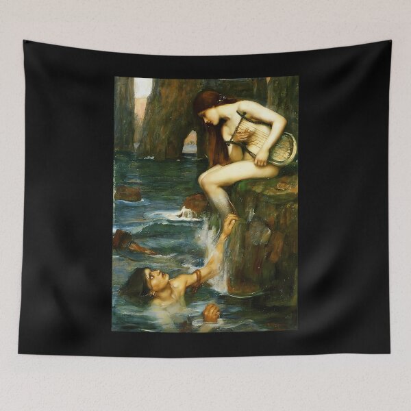 Item preview,  The Siren - John William Waterhouse designed and sold by Terryigan.